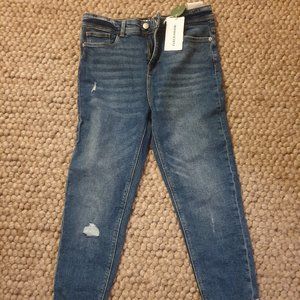 Clockhouse skinny jeans, distressed NWT